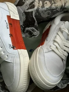 BIANCO SPORCO Vulc tela bassa bianco nero - Foto 1 di 11