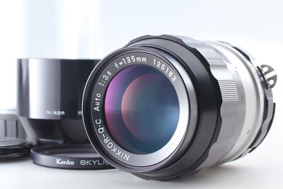Nikon NIKKOR 135mm f3.5 Ai MF Lens with filter from Japan Nikon NIKKOR 135mm f3.5 Ai MF Lens with filter from Japan
