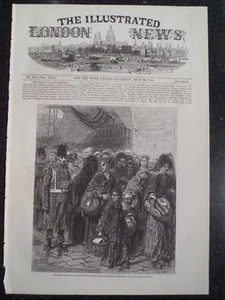Aufständische Gefangene in Paris Frankreich 1848 Illustrierte London Nachrichten - Bild 1 von 1