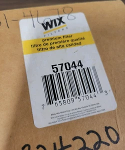 Hydraulic Filter Wix 57044 Spin on - Bild 1 von 3