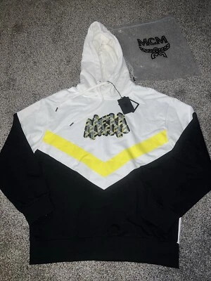 Mcm 男式拼色连帽衫,尺寸 L,530 美元,零售,全新 — 第 1/4 张图片