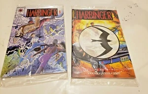 Valiant Harbinger #0 B 1992 + Children of the Eighth Day polybagged comic books - Picture 1 of 8