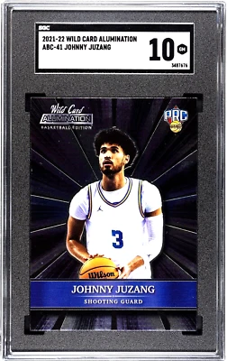 2021-22 Wild Card Alumination #41 Johnny Juzang Rookie SGC 10 GEM MINT - Image 1 of 2