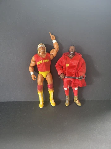 WWE Mattel Ultimate Edition Hulk Hogan & Mr T Lot Of 2 Cover