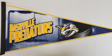 NHL Nashville Predators 12" x 30" Pennant, NEW Cover