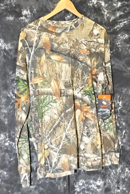 NWT - HABIT Men's Bear Cave Camo  Long Sleeve Tee Shirt - Size M - Image 1 of 2