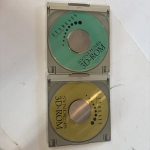 VTG CD CADDY'S WITH SYNDESIS 3D-ROM CDS - Photo 1/2