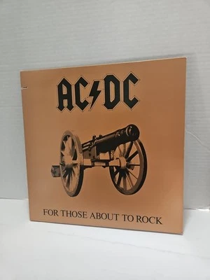 AC/DC For Those About To Rock  LP Vinyl Record Album 1st Press SD 11111 VG+/VG+ - Image 1 of 4