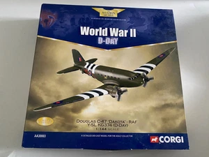 L281E Corgi AA0003 Douglas C-47 'Dakota' RAF Y-SL KG374 D-Day  LTD 3840/5000 - Picture 1 of 10