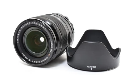 Exc Fujifilm Fujinon Camera Lens Super EBC XF 18-55ｍｍ f2.8-4 Black w/Hood 021 - Image 1 of 4