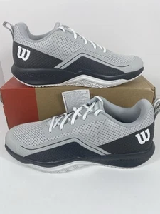 Wilson Rush Pro Lite Mens Tennis Shoes WRS333190 Size 11 Pearl Blue/Ebony/White - Picture 1 of 7