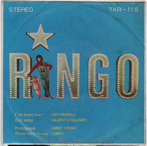 GUY DARRELL /GILBERT O'SULLIVAN /RINGO STARR /LOBO THAI EP 7" THAILAND 45RPM - Picture 1 of 3