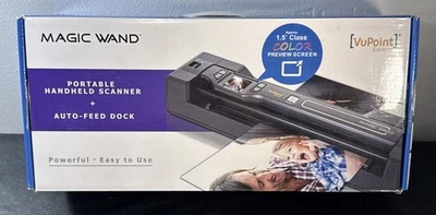 Magic Wand 4 Portable Handheld Scanner With Docking Station PDSDK-ST470PU-VP - Image 1 of 2