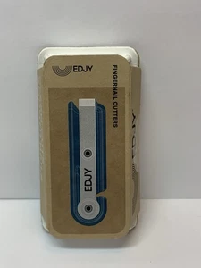 EDJY Fingernagelschneider ~ präziser Einzelklingentrimmer Nagelknipser in blau NEU - Bild 1 von 8