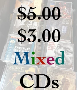 $3.00 Mixed CDs - Acceptable to Like New - Letters Pe-Z - Buy 4+ @50% Off - Picture 1 of 1