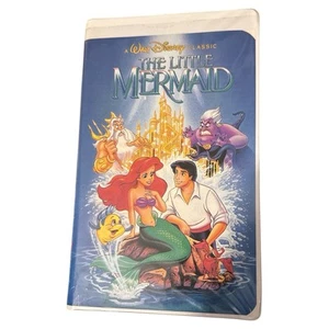 Disney’s The Little Mermaid (Black Diamond VHS) Clamshell Banned Artwork - Picture 1 of 10