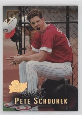 1996 Topps Gallery The Classics Player's Private Issue /999 Pete Schourek #49 - Image 1 of 2