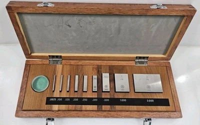 Juego de 9 piezas bloque medidor Mitutoyo 516-931《Precio a vender》Excelente estado  Foto 1 de 4