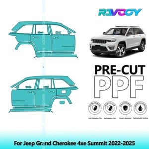 PreCut Paint Protection PPF Kit For Jeep Grand Cherokee 4xe Summit 2022-2025 - Picture 1 of 7