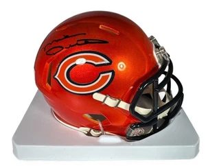 Mike Ditka Signed Bears Flash Speed Mini Helmet (Beckett) - Picture 1 of 8