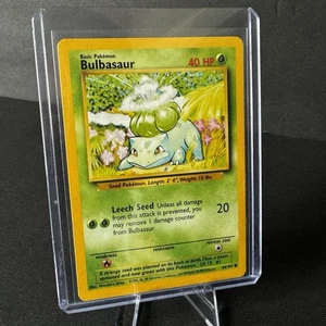 Juego Base Bulbasaur 44/102 Pokemon TCG Vintage - Imagen 1 de 3