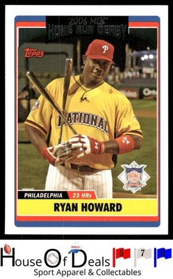 2006 Topps Updates & Highlights #UH283 Ryan Howard Philadelphia Phillies Card - Image 1 of 2
