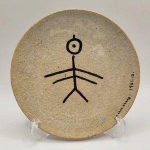 Piatto in ceramica Chang Ucchin del Museo d'Arte Ho-Am 1996 - Foto 1 di 4