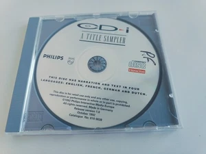 Disco muestreador de título CD-I A Philips CDI Cd-i para juegos original sin región - Imagen 1 de 1