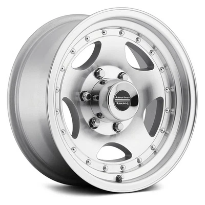American Racing AR23 1PC Wheels 16x8 (0, 8x165.1, 130.81) Silver Rims Set of 4 Foto 1 de 2