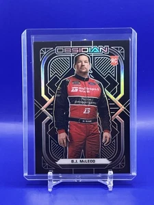 BJ McLeod 2022 Panini Chronicles Obsidian Rookie RC #42 NASCAR - Picture 1 of 2