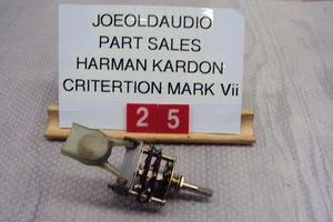 Harman Kardon Criterion Mark Vii ON/OFF & Speaker Selector Switch. Tested - Picture 1 of 3