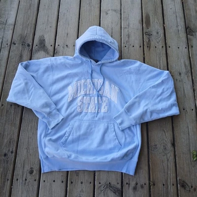 Vintage Michigan State Blue Sweatshirt Heavyweight Steve And Barry’s Size XL - Image 1 of 4