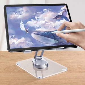 Support Tablette Rotatif 360°, Support Tablette Pivotant, Refroidissant - Photo 1/7