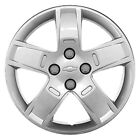 Wheel Cover For 2009-11 Chevrolet Aveo 15" Plastic 5-Spoke Silver Painted Silver