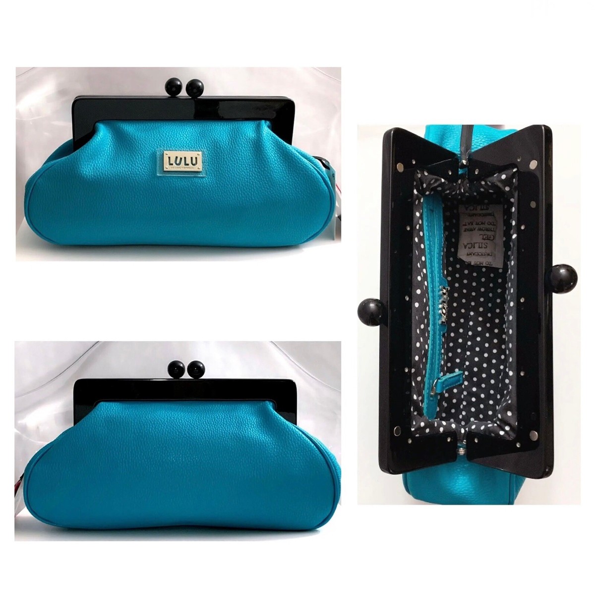 Lulu Guinness Leather Clutch Bags for Women for sale | eBay Lulu Guinness Leather Clutch Bags for Women for sale | eBay