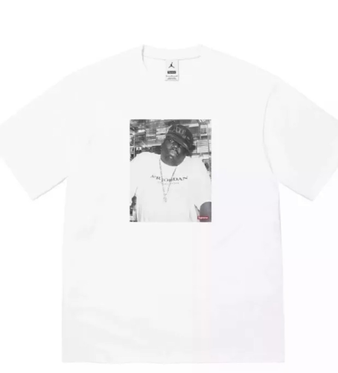 シュプリーム x ジョーダン Biggie Tシャツ M ブラック Supreme x Jordan Biggie S/S Top Black｜Yahoo!フリマ（旧