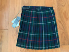 Pleated Wool Short Skirt Plaid Size XS-S NWT Scotland The Tarten Gift Shop