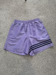Adidas Original Men's Adicolor Neuclassics Mens Shorts Purple HR8690 BNWT S - Picture 1 of 6