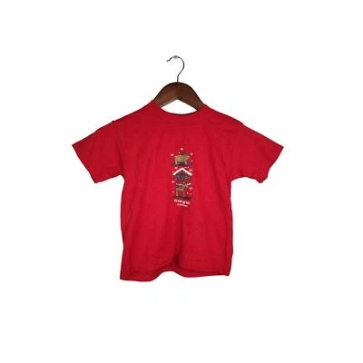 Camisa roja Y2K Youth Rabit Skins Evergreen Colorado naturaleza gráfica niños de colección Foto 1 de 4