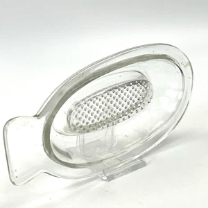 Vintage Glasreibe | Pressglas | Handreibe | Reibschale | Zeitloses Küchengerät - Bild 1 von 8