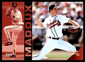 1994 Select Greg Maddux Atlanta Braves #2