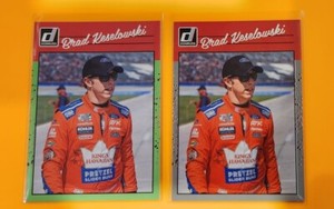 2023 Donruss Racing Lime Green Silver Lot 1990 #150 Brad Keselowski Sp