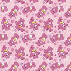 Care Bear Sparkle & Shine Sparkles Pink 100% Cotton Fabric by The Yard