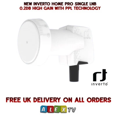 Inverto ​HOME Pro Single Digital 40 mm PLL HD Satélite LNB para Freesat Hotbird