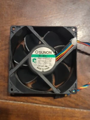 36-Dell DC 12V 5 Pin Fan 92 x 32 WC236 0WC236 PSD1209PLV2-A Lot Of 36 - Image 1 of 4