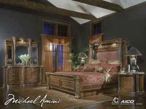 AICO by Michael Amini Torino 5PC queen size bedroom set - Picture 1 of 8