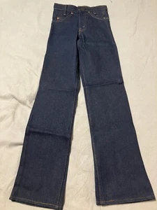VTG Deadstock Levis 716-0617 Student Orange Tab Jeans Size 25 x 30 -NEW- Boys - Picture 1 of 9