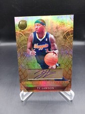 2011 Panini Gold Standard Ty Lawson Auto Refractor /299 Denver Nuggets