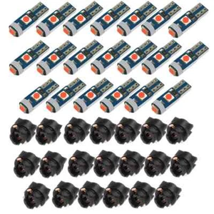 74 Led Bulb Dash Lights Super Bright Wedge Twist Socket Automotive Gauge Light - Picture 1 of 31