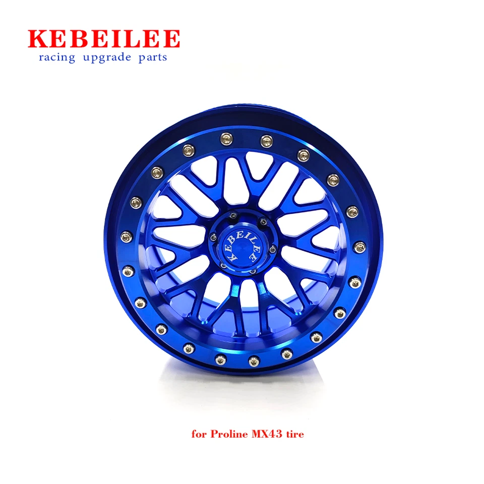 KEBEILEE CNC Alu upgrade wheel for PRO-Line MX43 tire For Traxxas XRT &XMAX 1pcs - Image 1 of 1
